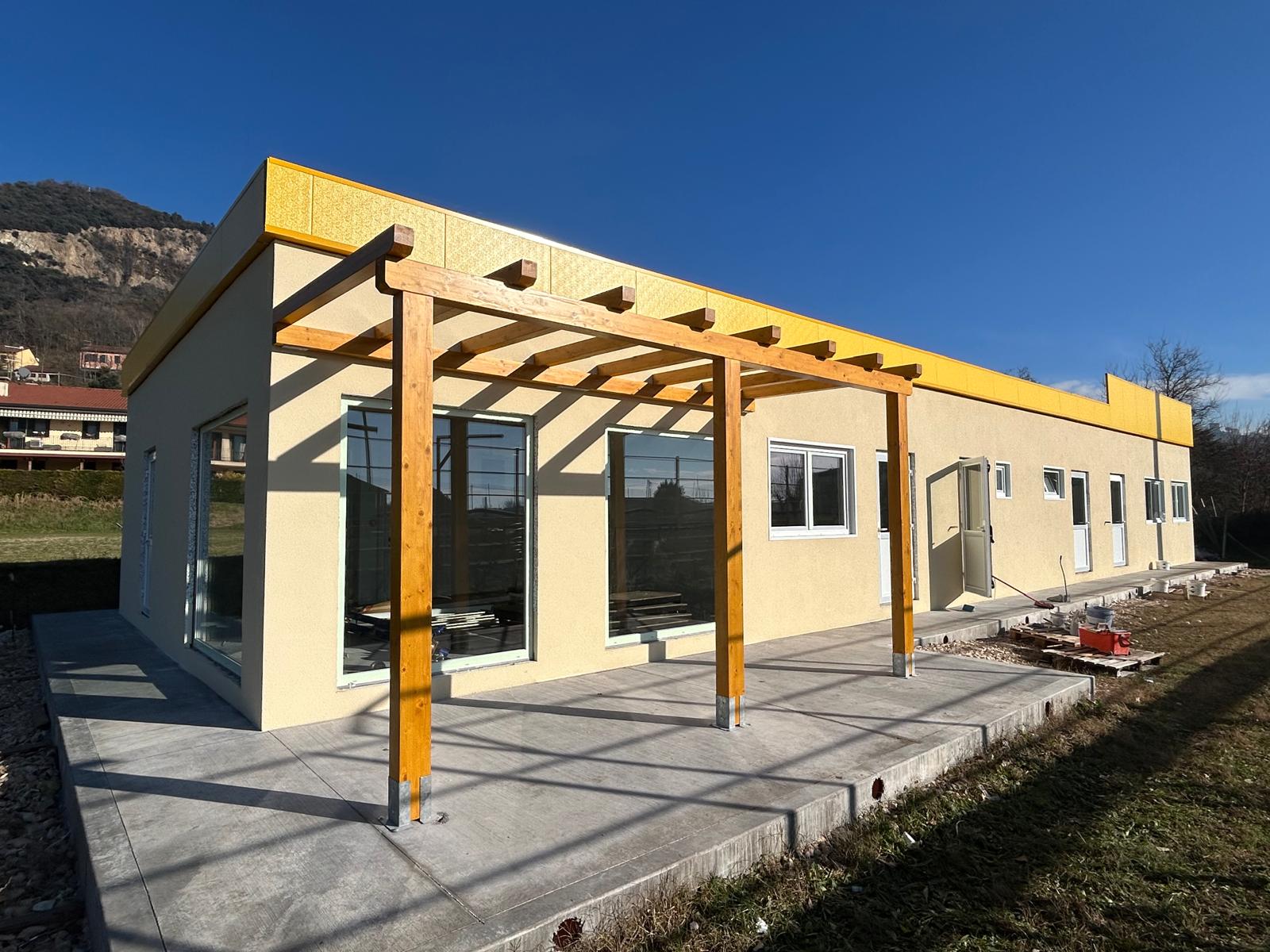 Dopo: Clubhouse e spazi di servizio